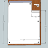 Standard Residential Elevator Door Baffle (29" & 33")