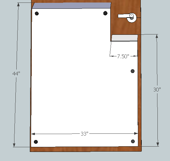 Standard Residential Elevator Door Baffle (29" & 33")